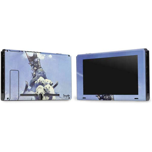 Frazetta Sliver Warrior Nintendo Switch Bundle Skin